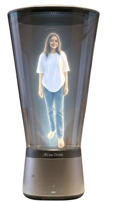 Airaa Omni — she's looking right at you